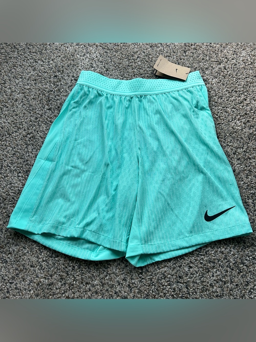 Nike Vaporknit Soccer Dri-Fit ADV Vapor Shorts Green Mens Medium Slim FZ9352-354